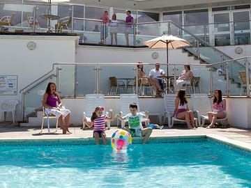 Outdoor pool & terrace