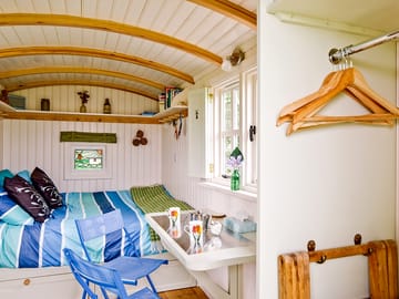Interior with the table in use