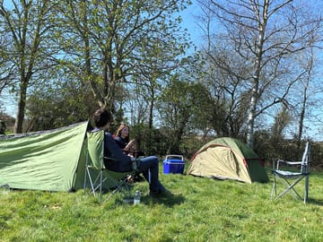 Relaxing on site