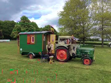 Old caravan