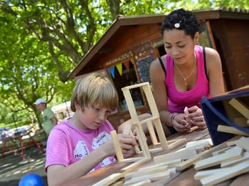 The kids' club is free and available in april, july and august