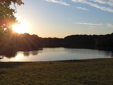 Sunset on the lake
