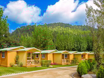 Our cabins with wonderful views