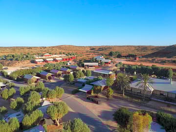 Aerial view of the park