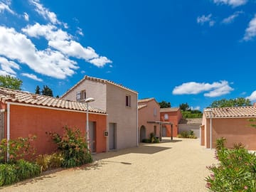 Path between the villas