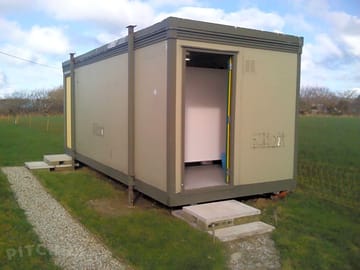 Toilet block