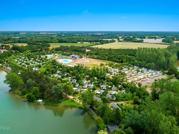 Aerial view of the site