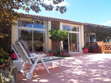 One of our gites, maison tulipe.