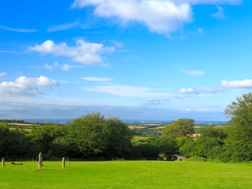 Looking over the pitches