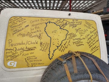 Messages from visitors