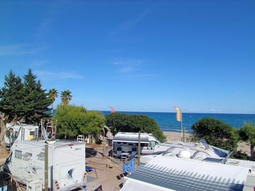 Pitches close to the sea