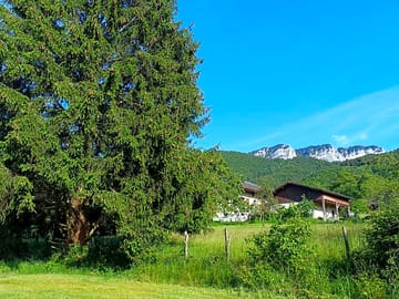 Pitches with mountain views