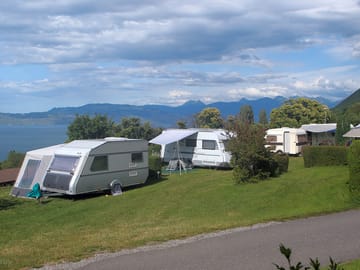 View of the grass pitches