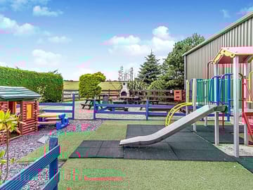 On-site play area for younger kids