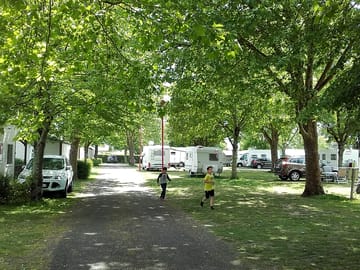 Flat grass pitches
