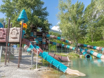 Lakeside slides