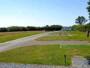 Hardstanding and grass pitches