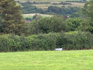 View over the surrounding countryside