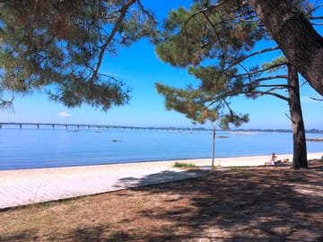 Beautiful beach a short walk away