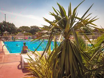 The large heated pool