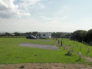 Pitch 6 - 8 at pen-y-llyn caravan site, anglesey