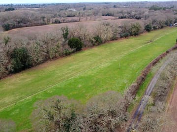 View of the camping field