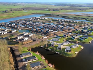 Aerial view of the setting