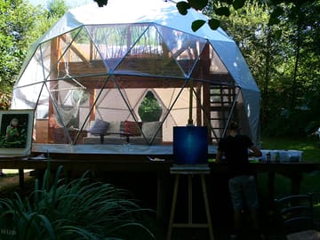 The dome in its rural setting
