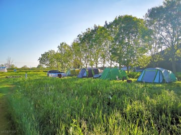 Sunrise at the site