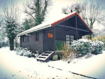 Exterior of the lodge