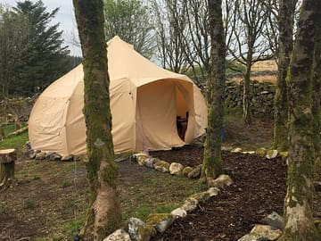 Path to bell tent