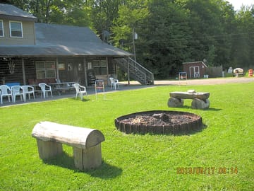 Fire ring and office building