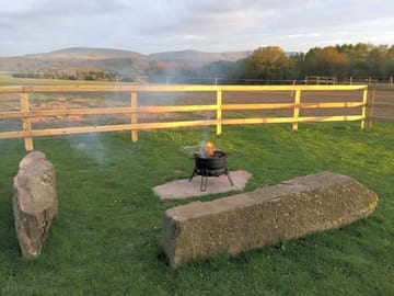 Relax by the fire