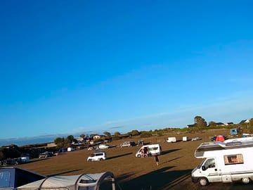Spacious pitches