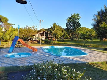 Swimming pool and kids' pool