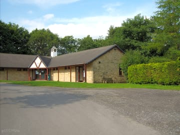 Shower and toilet block