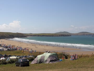 Whitesands beach camp site