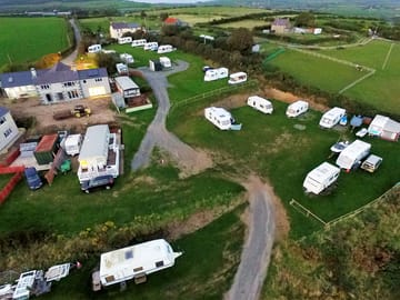 Aerial view of site