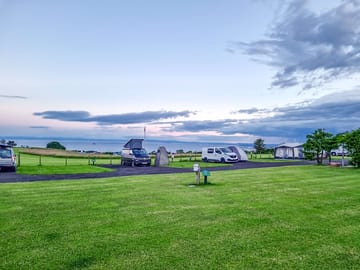Fully-serviced hardstanding pitches