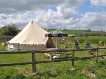 Redwood and Bluebell bell tents