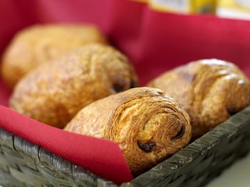 Baked fresh in the morning