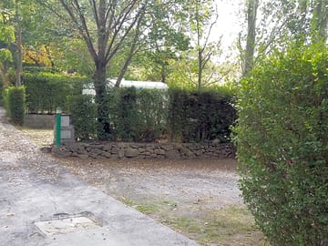 Secluded private pitches