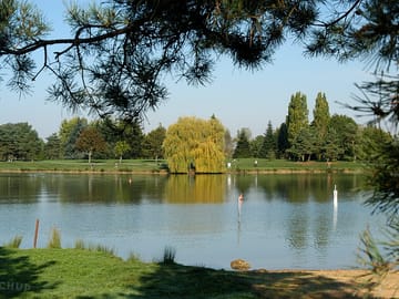 View of the lake