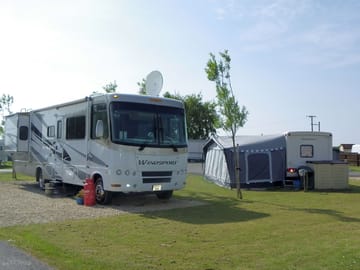 Spacious pitches