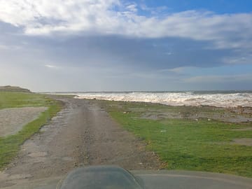 Nearby coastline