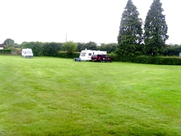 Southward facing view of the park