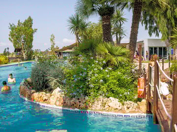 Large outdoor swimming pool