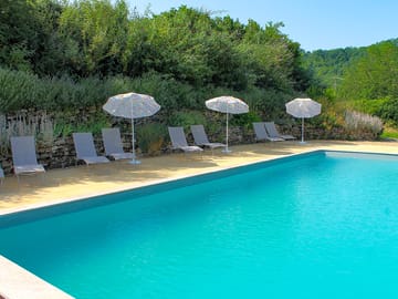 The pool and decking