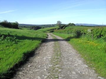 Beautiful walks from the campsite