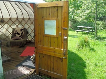 Chestnut yurt